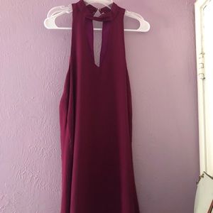 Magenta Shift Dress
